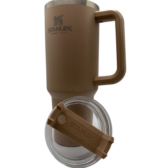 Stanley 40 oz Quencher H2.0 FlowState Travel Tumbler Driftwood New - Picture 6 of 6